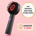Brosse de massage du cuir chevelu hairgrow pro 3-en-1 – pour une meilleure pousse des cheveux & un cuir chevelu détendu